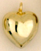 M391 Hollow Heart Charm