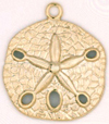 M1112 Sand Dollar Charm