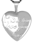 L4047 PS I Love you locket