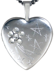 L4079 16mm heart locket