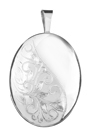 7059 half scroll 16mm oval locket