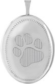 Memorial pet locket