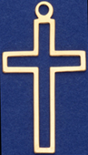 C374 large plain cross