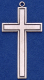 C93 large sterling plain cross
