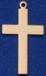 C36 plain gold cross